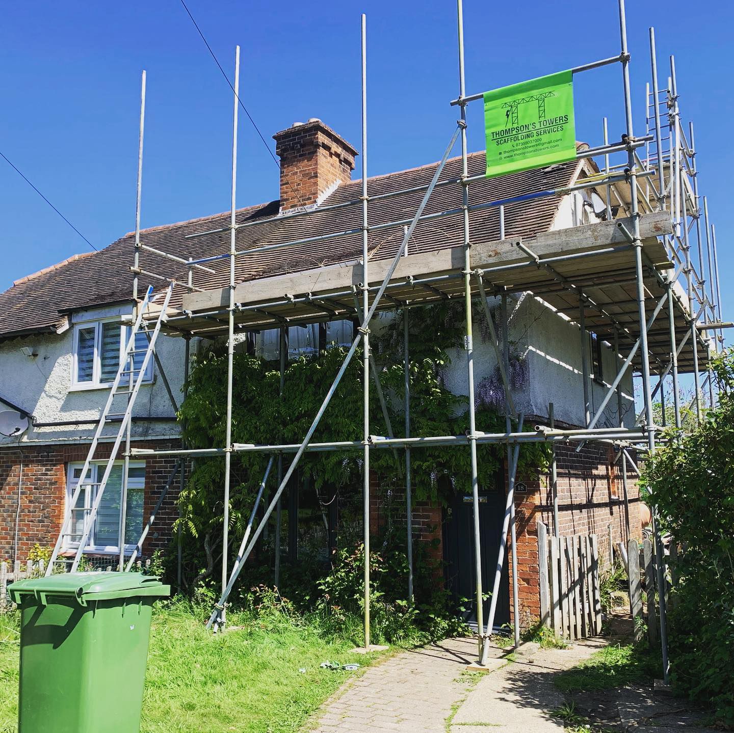 Roofing Scaffolding by Thompsons Towers Scaffolding